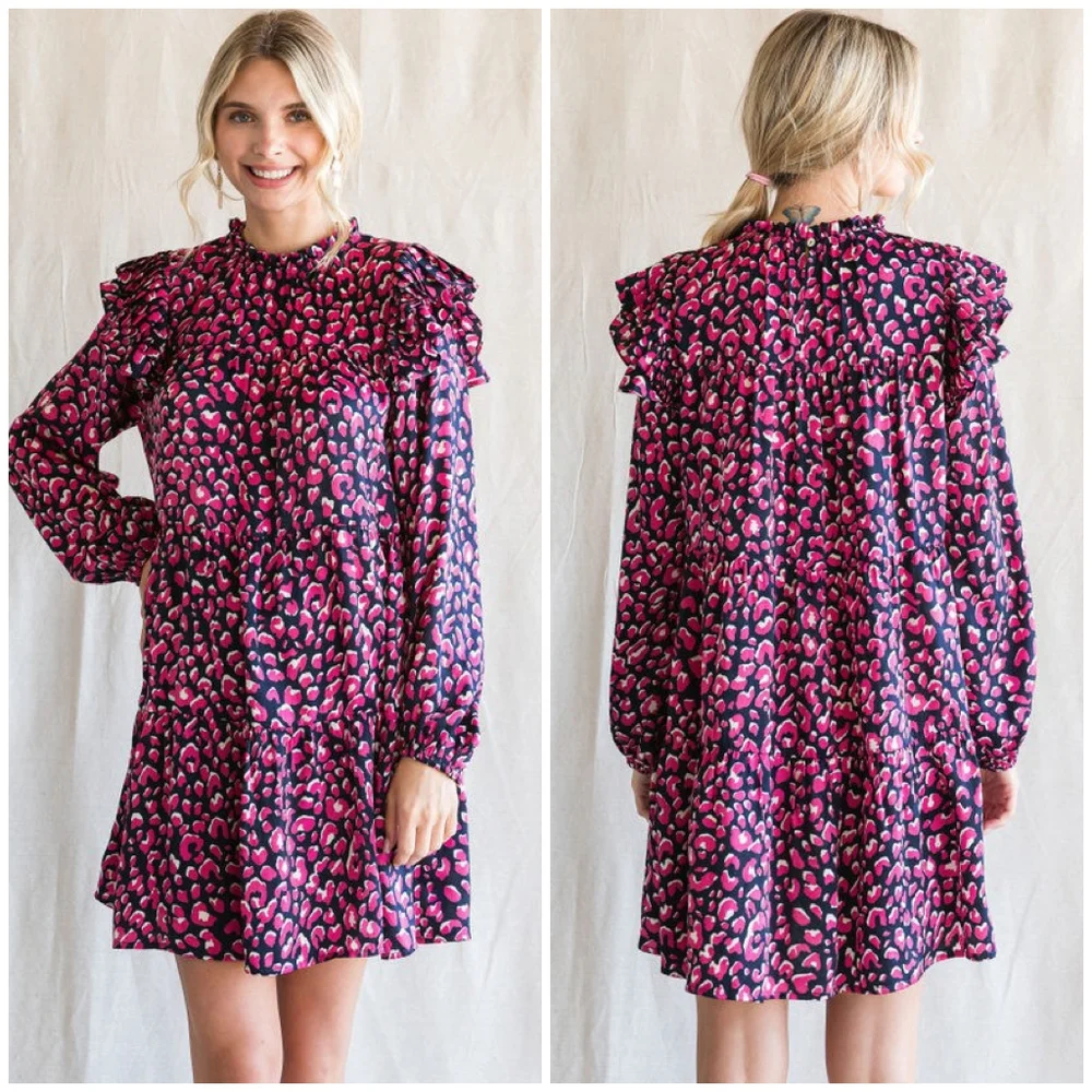 JODIFL Plus Size Adorable Swing Dress - Picture 1 of 3